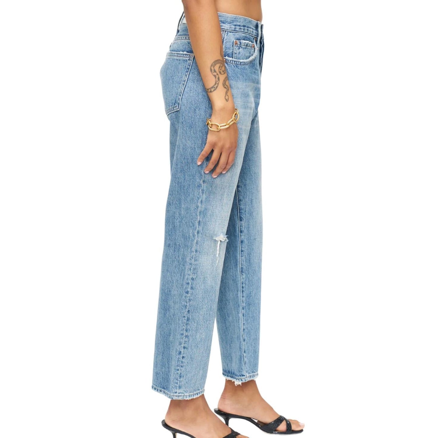 Pistola - MAYA MID RISE EASY STRAIGHT ANKLE JEAN