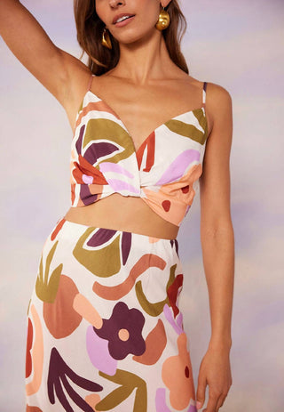 Minkpink - Rayssa Twist Crop Top