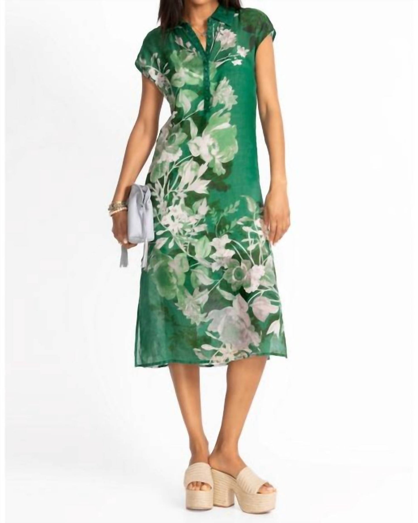 Johnny Was - DOLMAN SHIRT DRESS