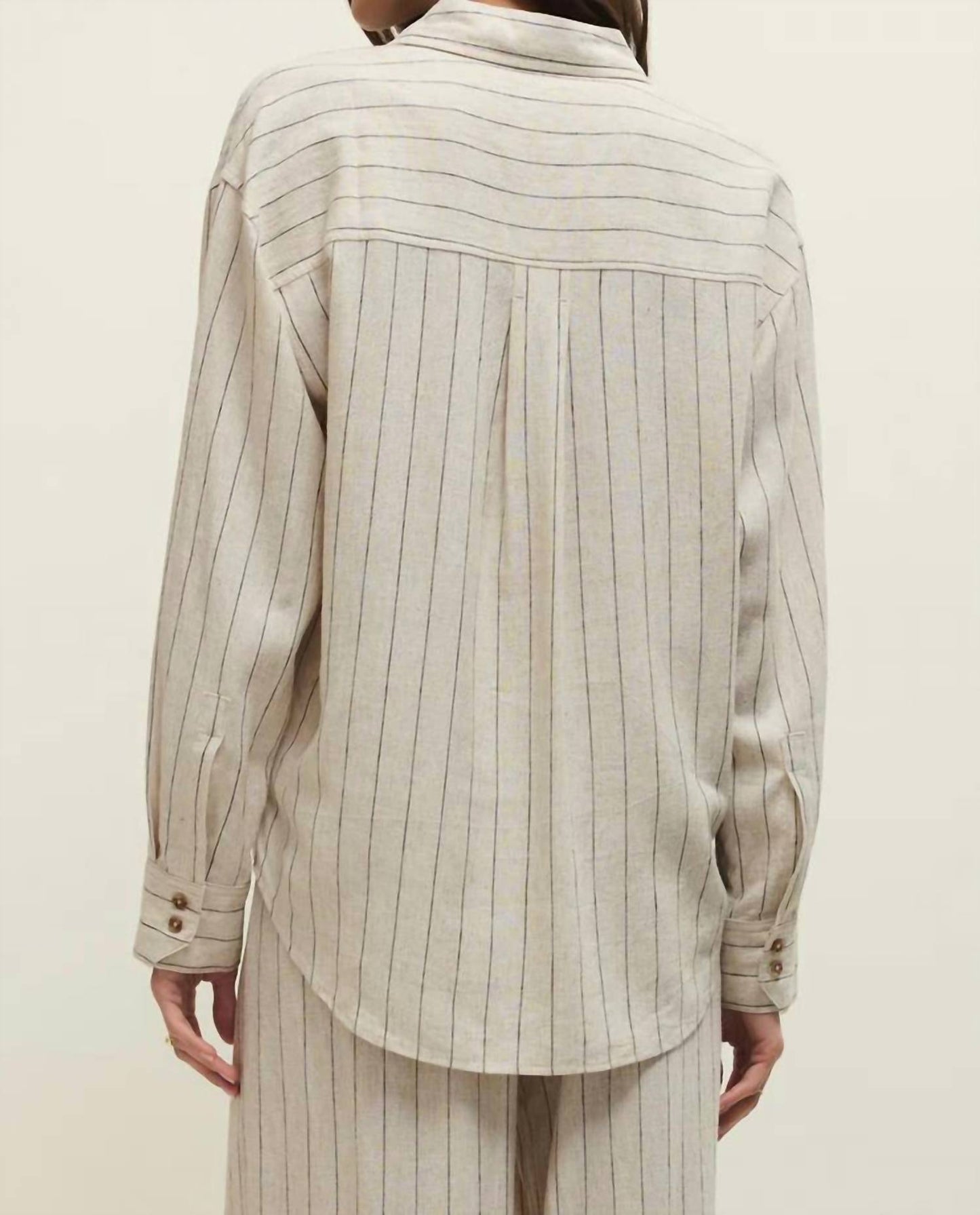Z Supply - ALFIE STRIPED BUTTON UP TOP