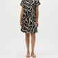 Joseph Ribkoff - Abstract Print A-Line Dress