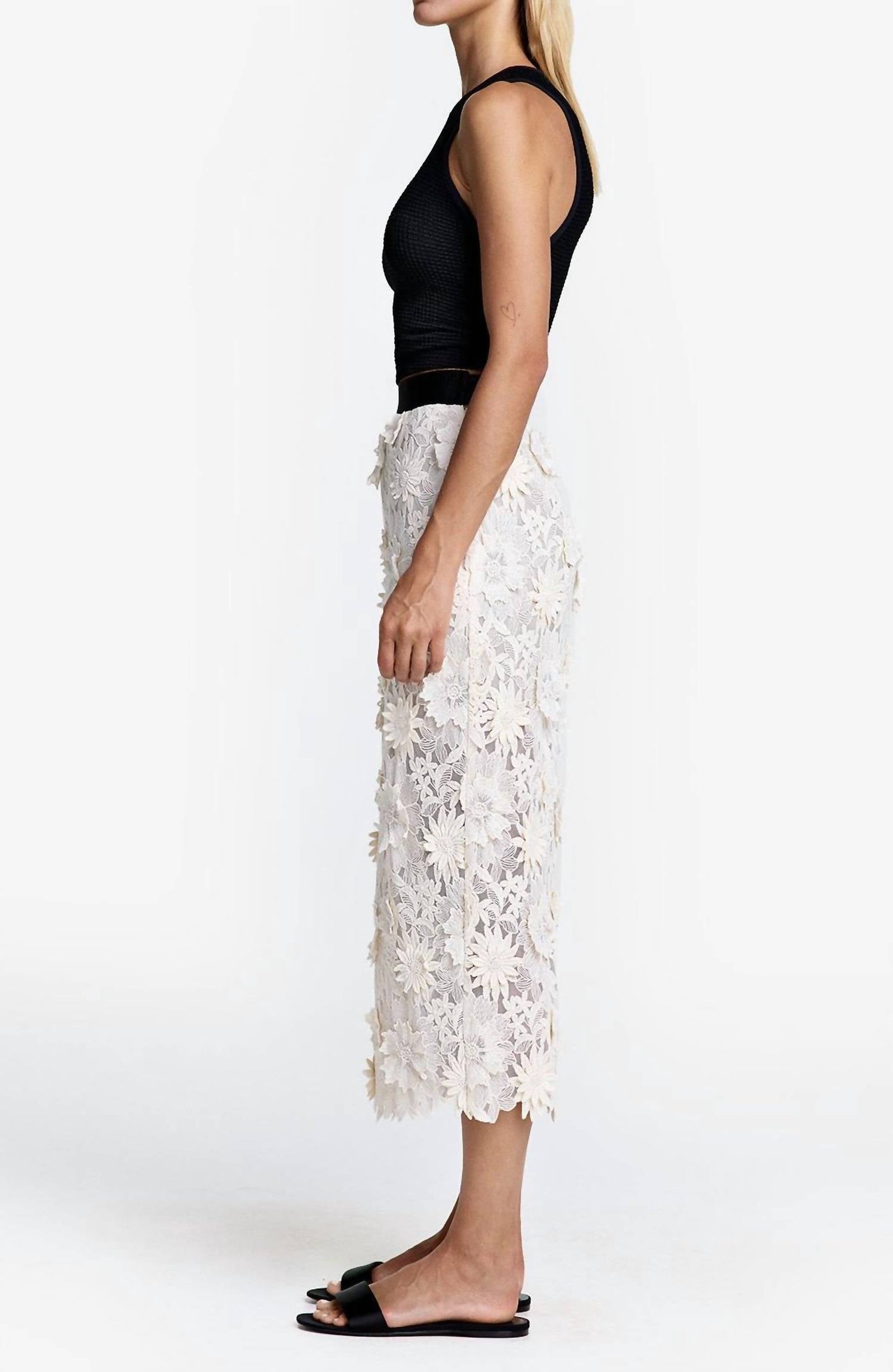 Smythe - Appliqué Pencil Skirt