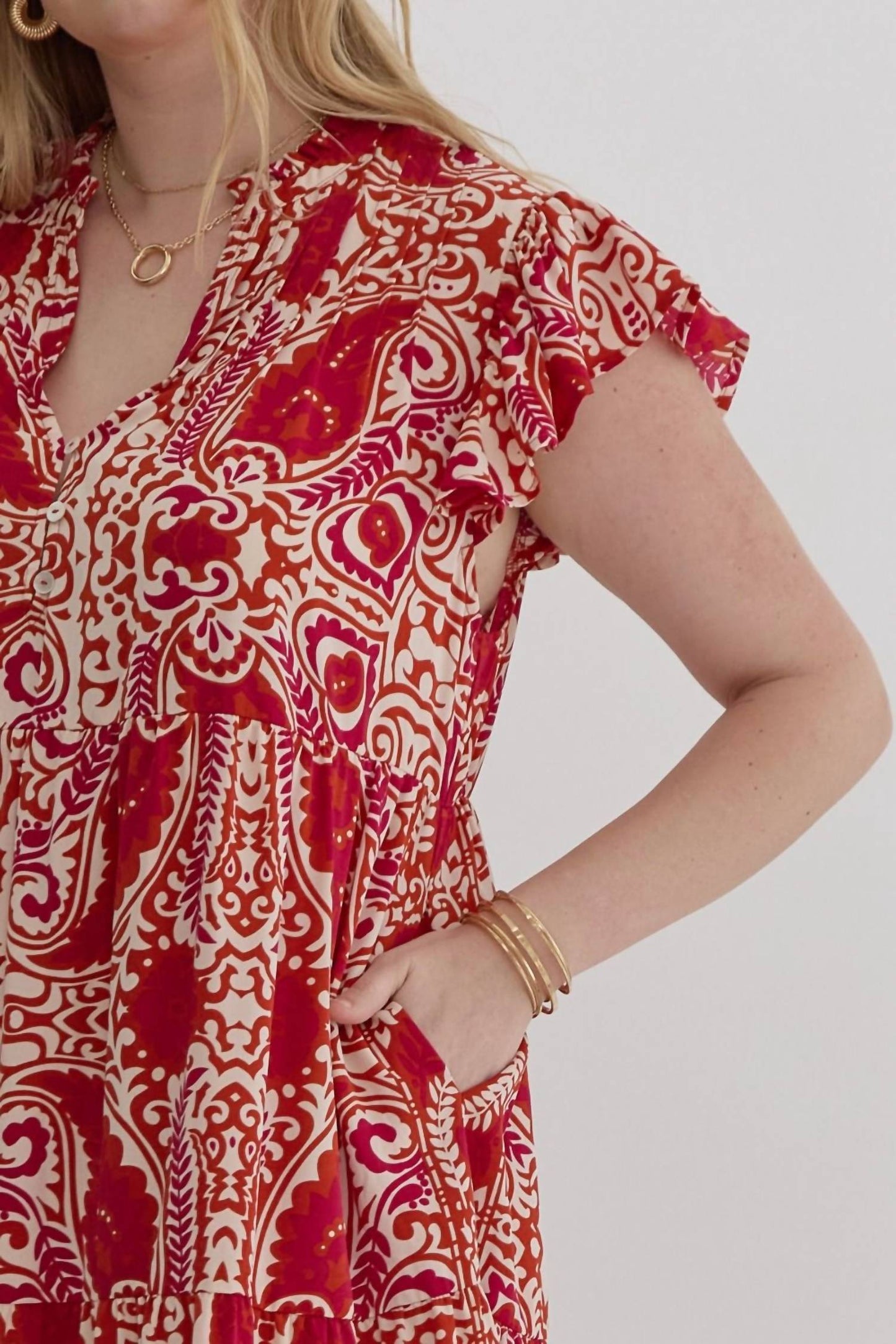 Entro - Hot Tamale Dress -plus