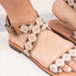 Grace And Lace - Embroidered Sandal