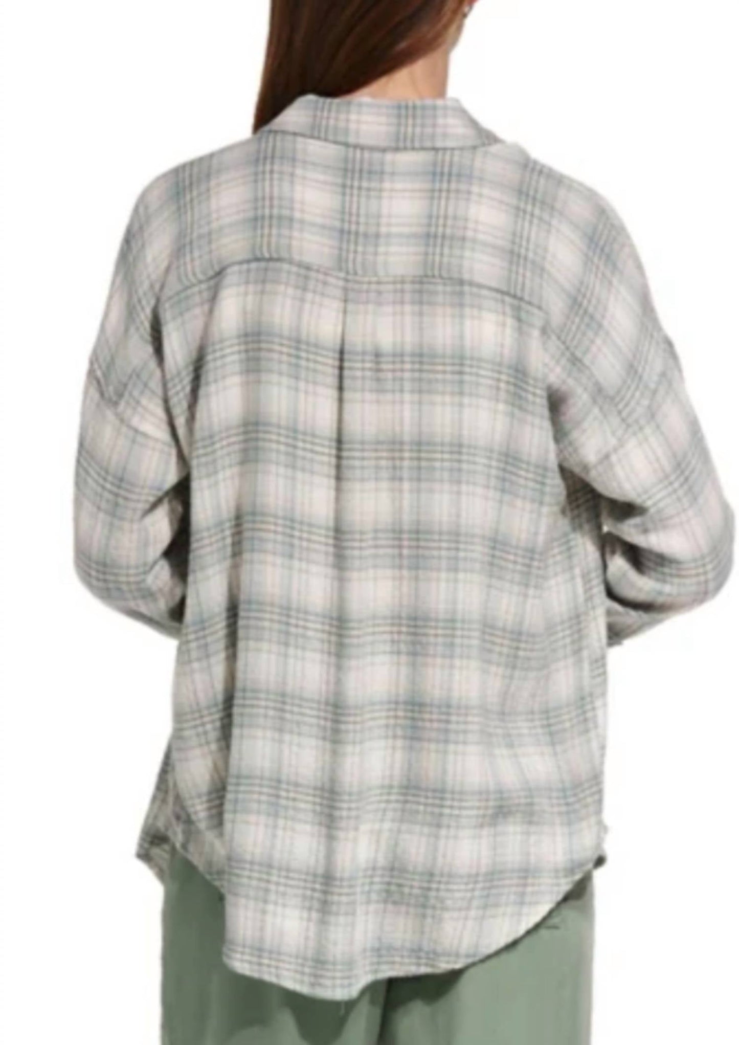 Flags & Anthem - Leetonia Long Sleeve Boyfriend Shirt