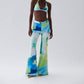 Nelblu - Tallo High-waisted Flared Leg Pants