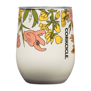 Corkcicle - Wildflower 12oz Stemless Cup