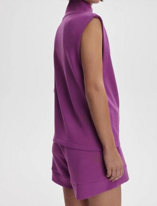 Varley - Magnolia Half Zip Tank