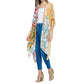 Yak & Yeti - Boho Floral Kimono Wrap