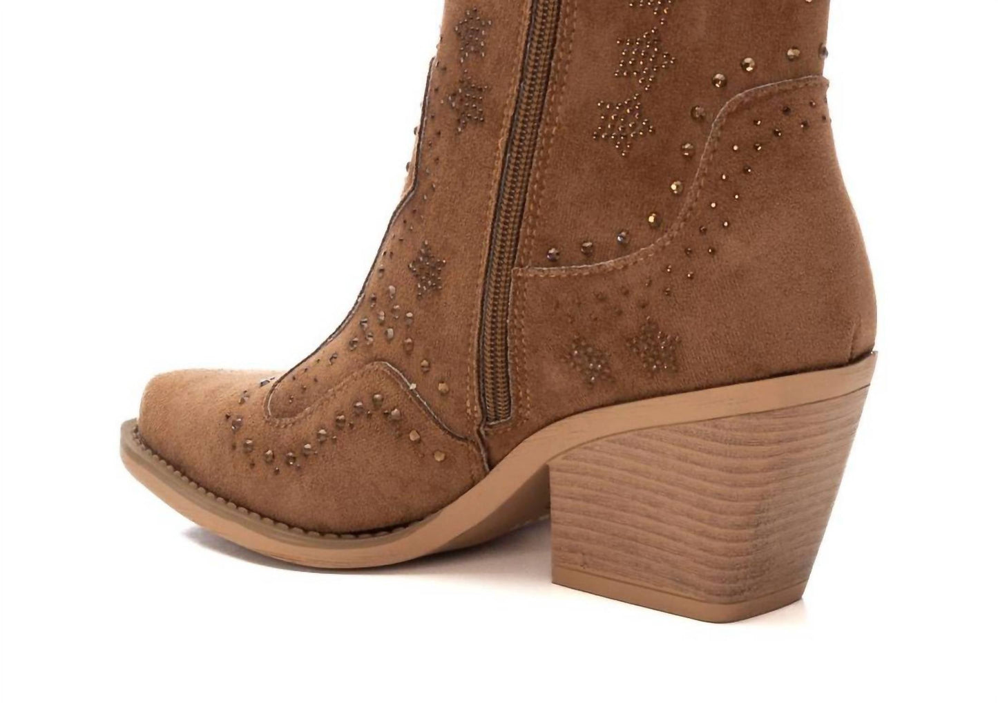 Xti - Women's Booties With Rhinestones
