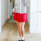 Aureum - Eyelet Trim Cable Knit Cardigan
