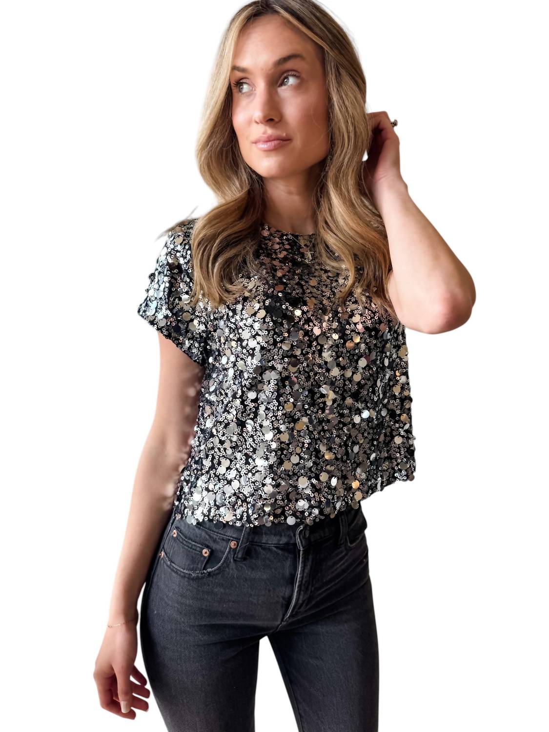Steve Madden - Celestine Sequin Top