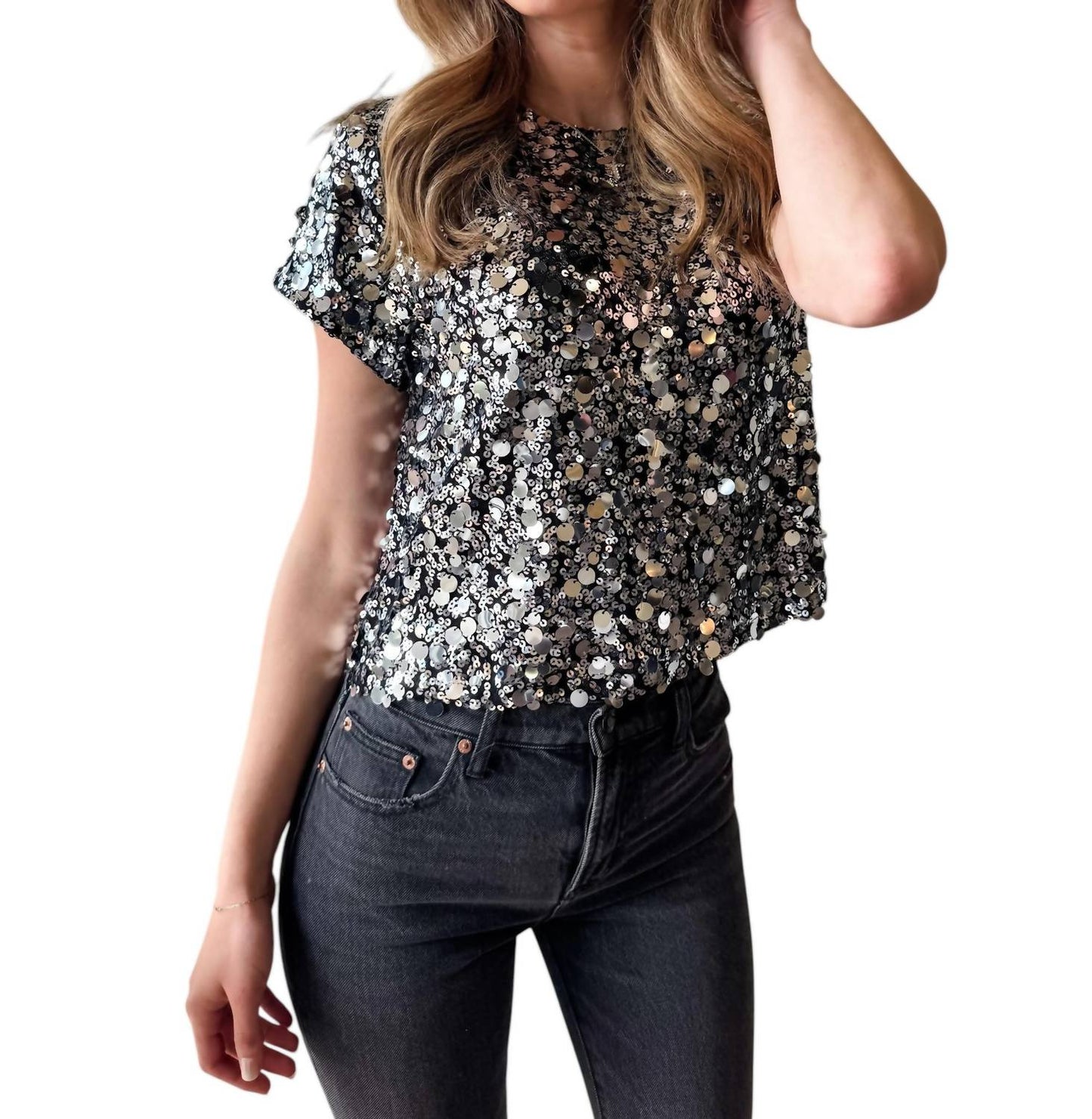 Steve Madden - Celestine Sequin Top