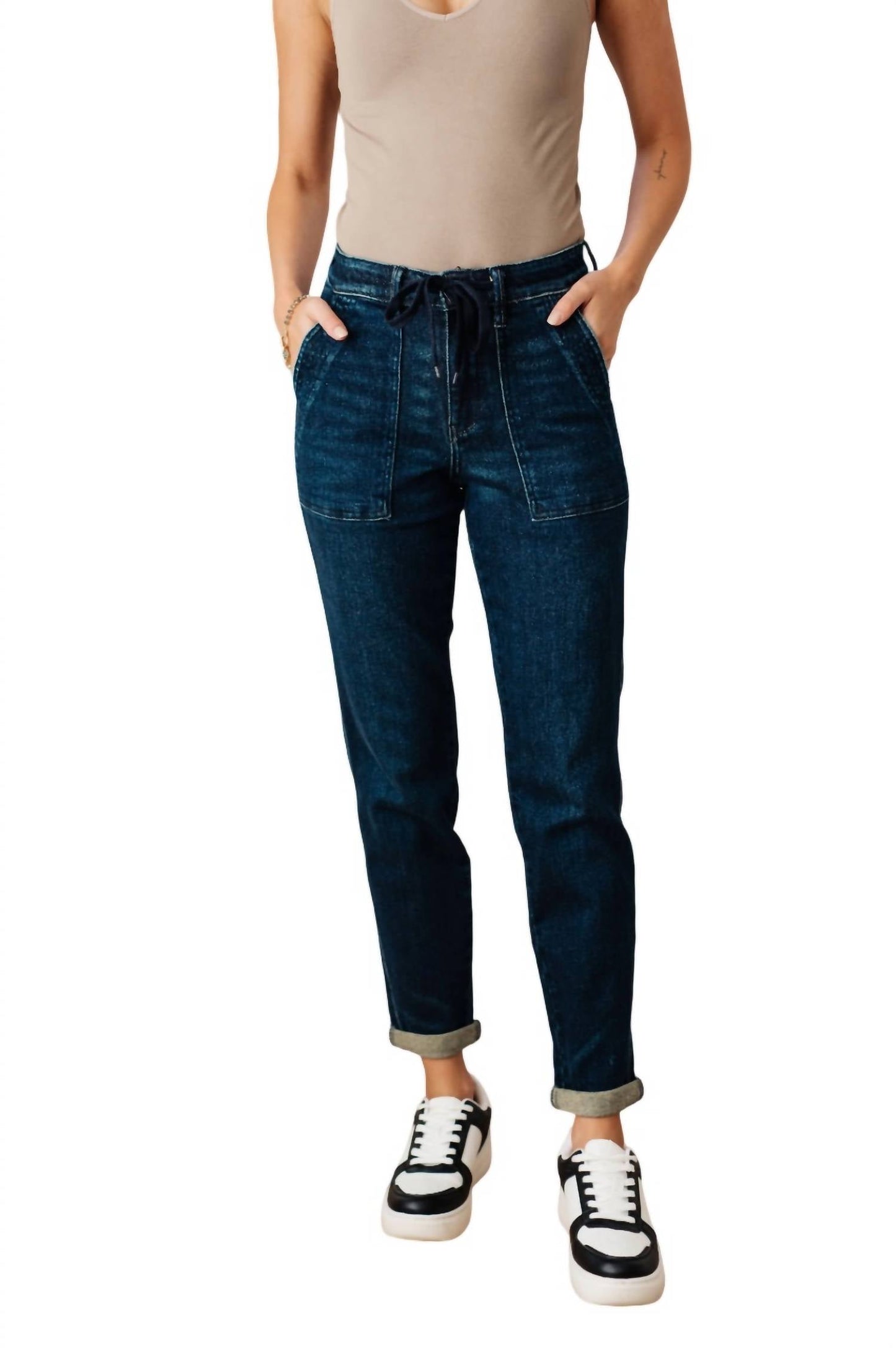 Judy Blue - Pull On Denim Joggers
