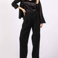 Trendsi - GeeGee High-Waisted Pleated Pants