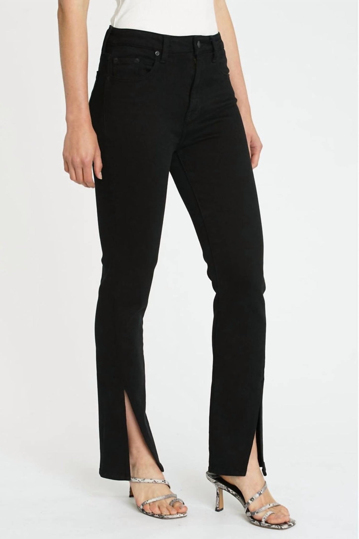 Pistola - Teagan High Rise Vented Slim Cigarette Pant