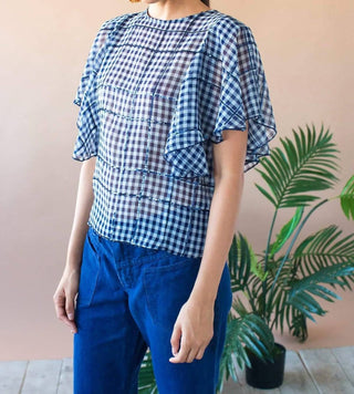 Eva Franco - Juniper Cape Sleeve Top