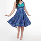 Dolly And Dotty - Grace Peacock Pleated Bust Dress