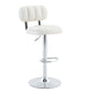 Adjustable Height Bar Stools With Footrest For Kitchen Island (Set of 2)