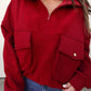 Aemi + Co - Sherpa Fleece Pullover