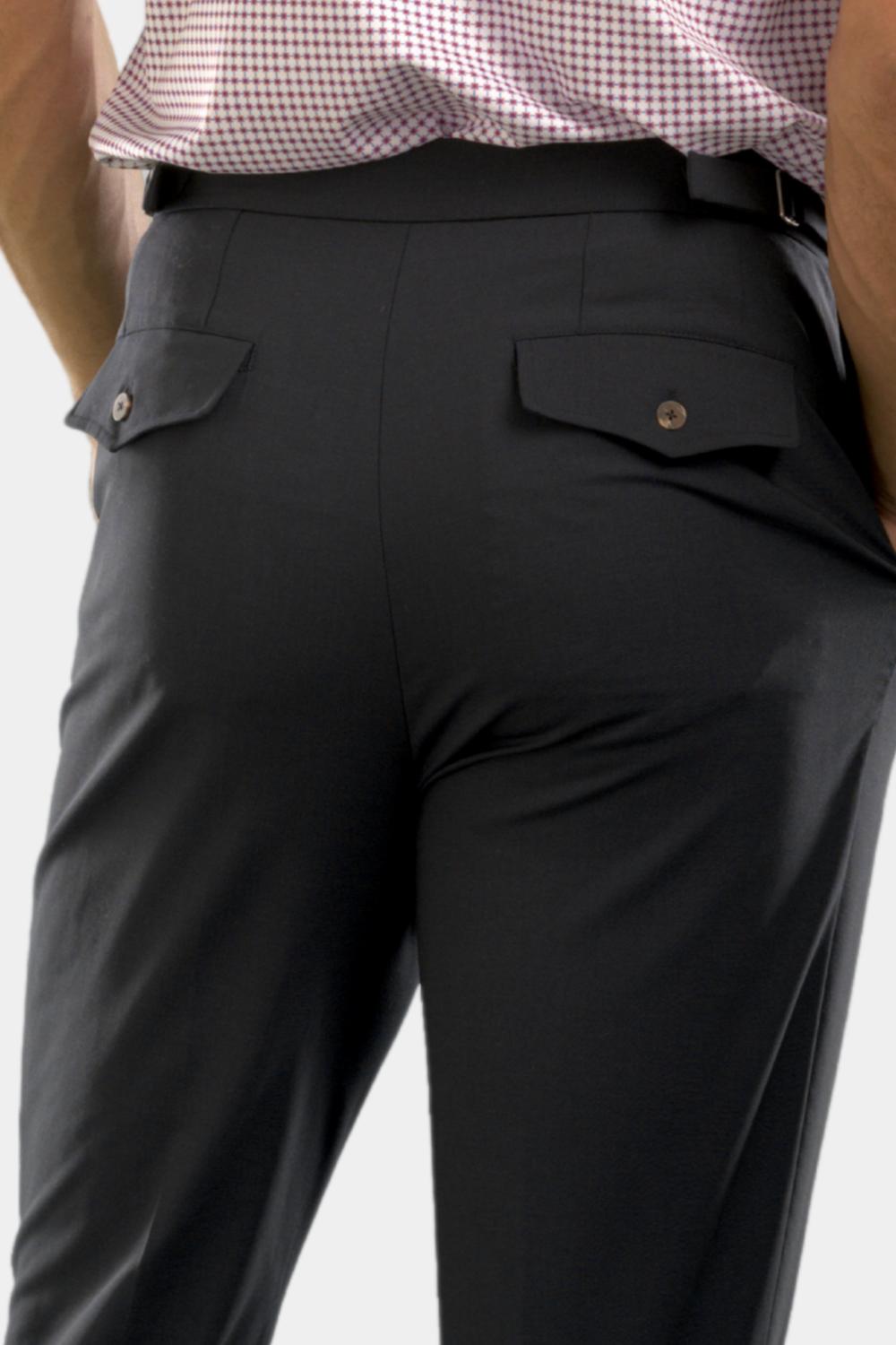 Buki - Pleated Wool Trouser Pants