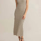 Z Supply - Giselle Stripe Rib Maxi Dress