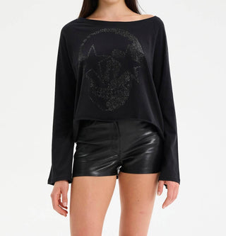 Chrldr - Skull Star Anita Top