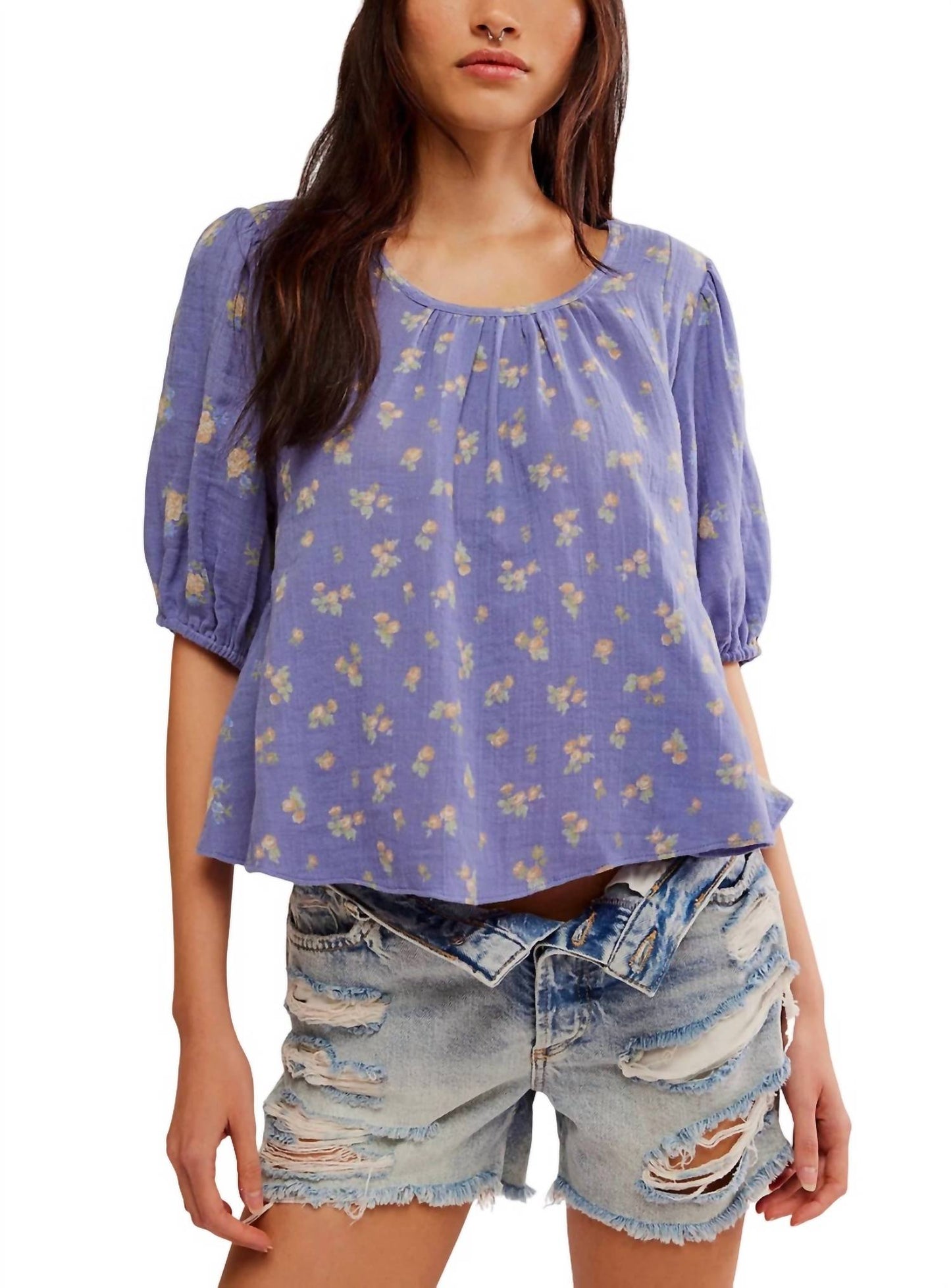 Free People - CHLOE PRINTED TOP