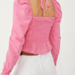 Free People - Long Sleeve Peasant Underwire Top
