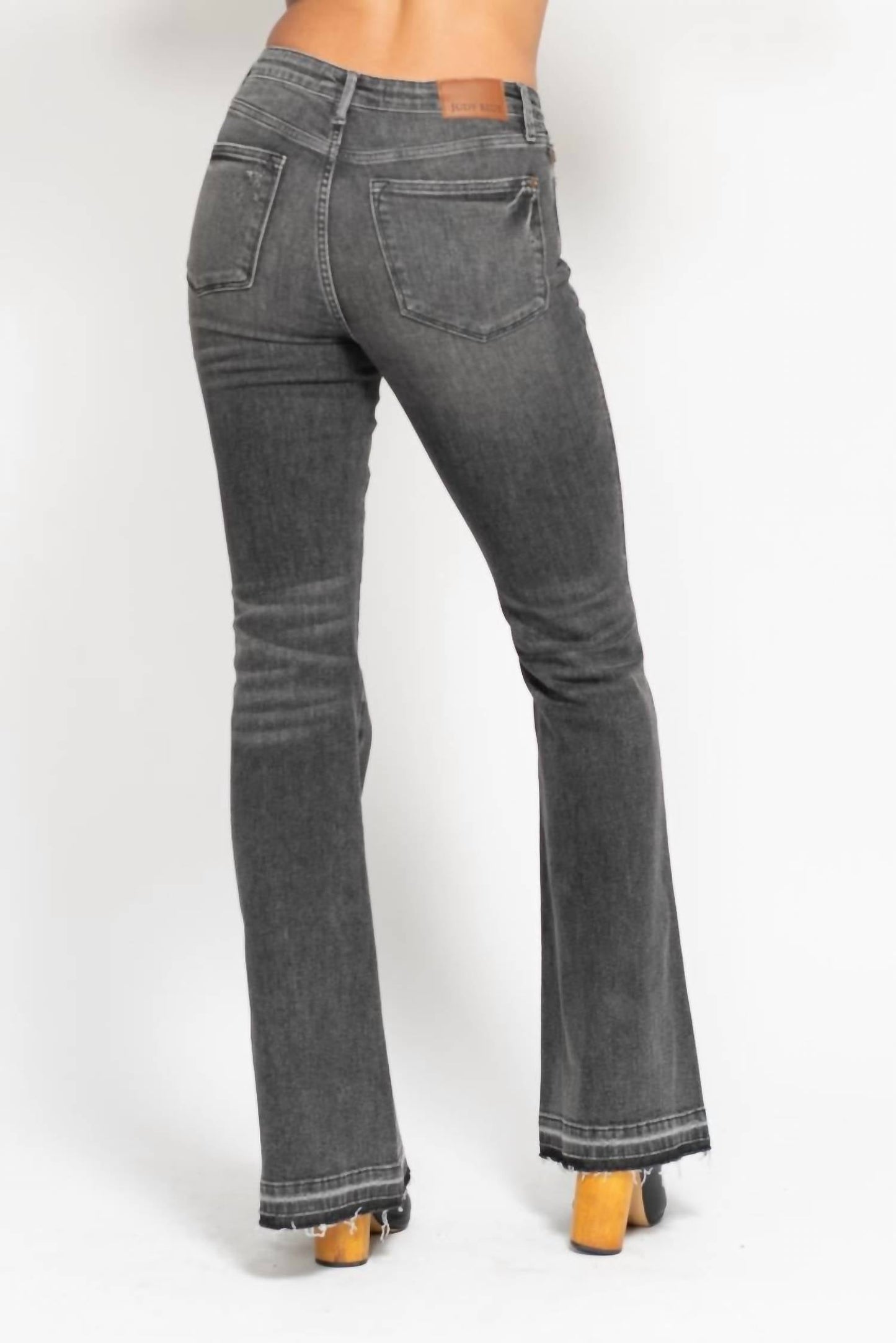 Judy Blue - Mr Tummy Control Released Hem Flare Jean