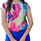 Frank Lyman - Short Sleeve Loose Fitting Top