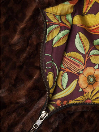 Johnny Was - Jaguar Faux Fur Bomber Jacket