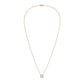 Diana M Jewels - 1.00 Ct Lab Grown Diamond Solitaire Pendant Necklace