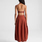 A.L.C. - Veda Stretch Cotton Midi Skirt
