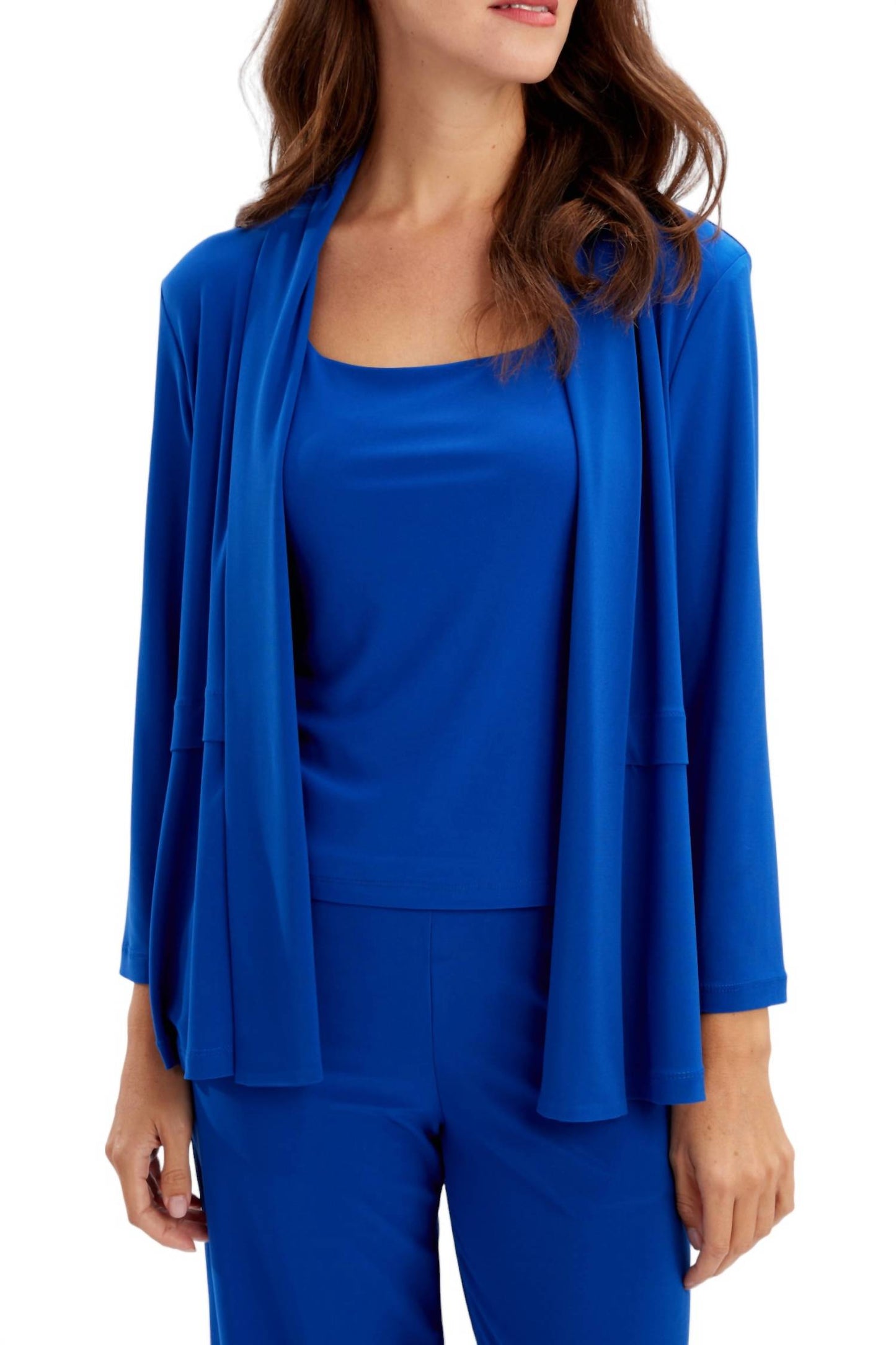 Frank Lyman - CROPPED SLEEVE CARDIGAN