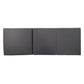 Gray Broadway Ian Chaise Lounge Cushion (Triple Folds)