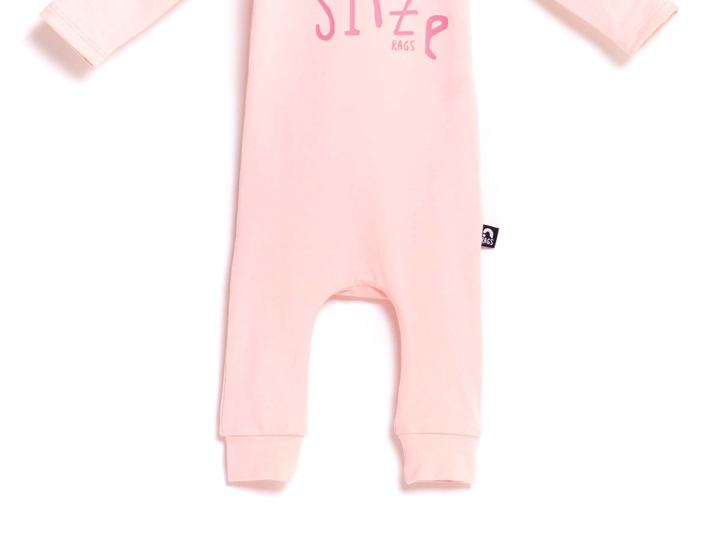 RAGS Apparel Kid's Infant Rag Romper Pink Size 1-12M