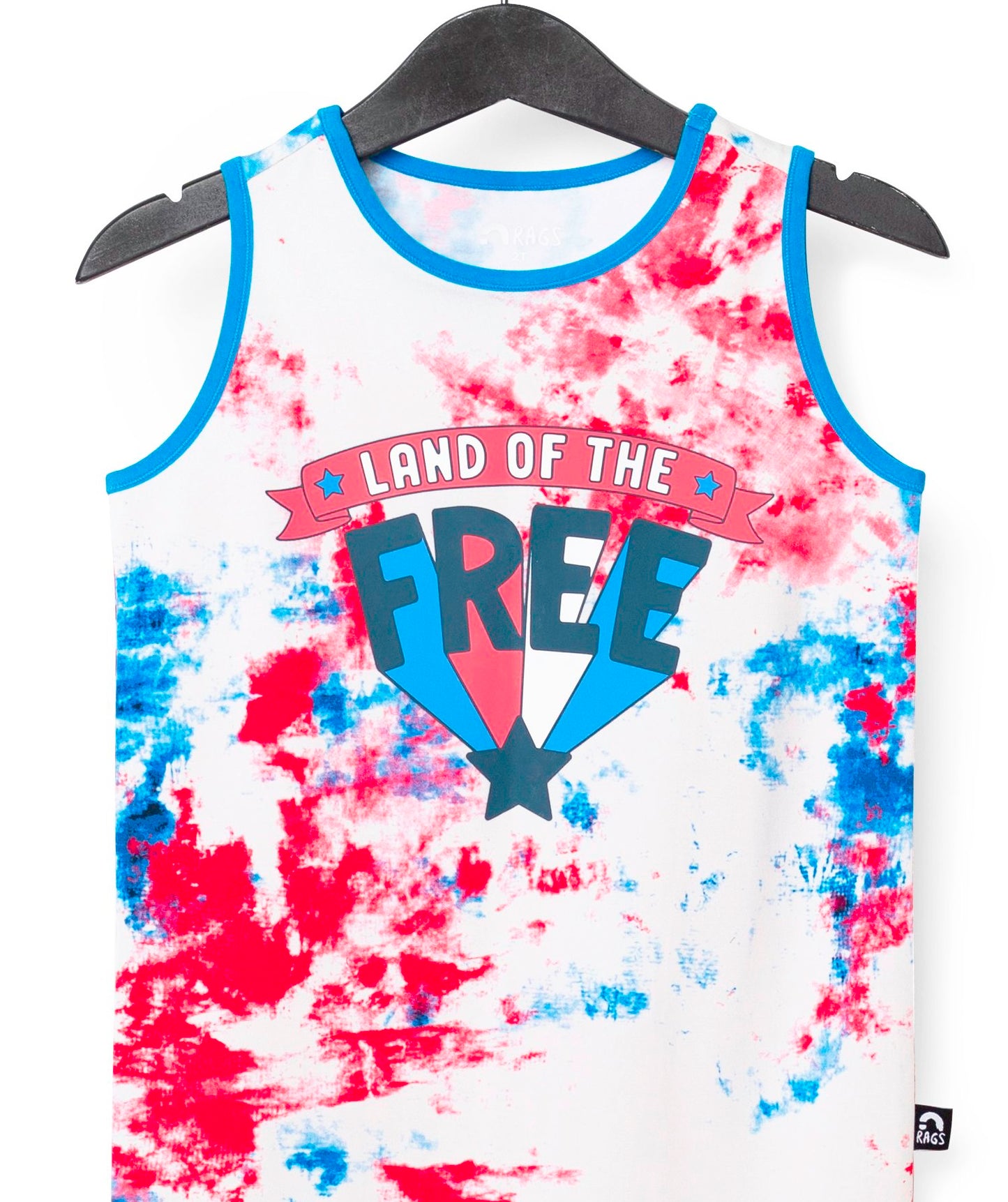 RAGS Apparel Kid's Tank Capri Rag Romper White Size 2T