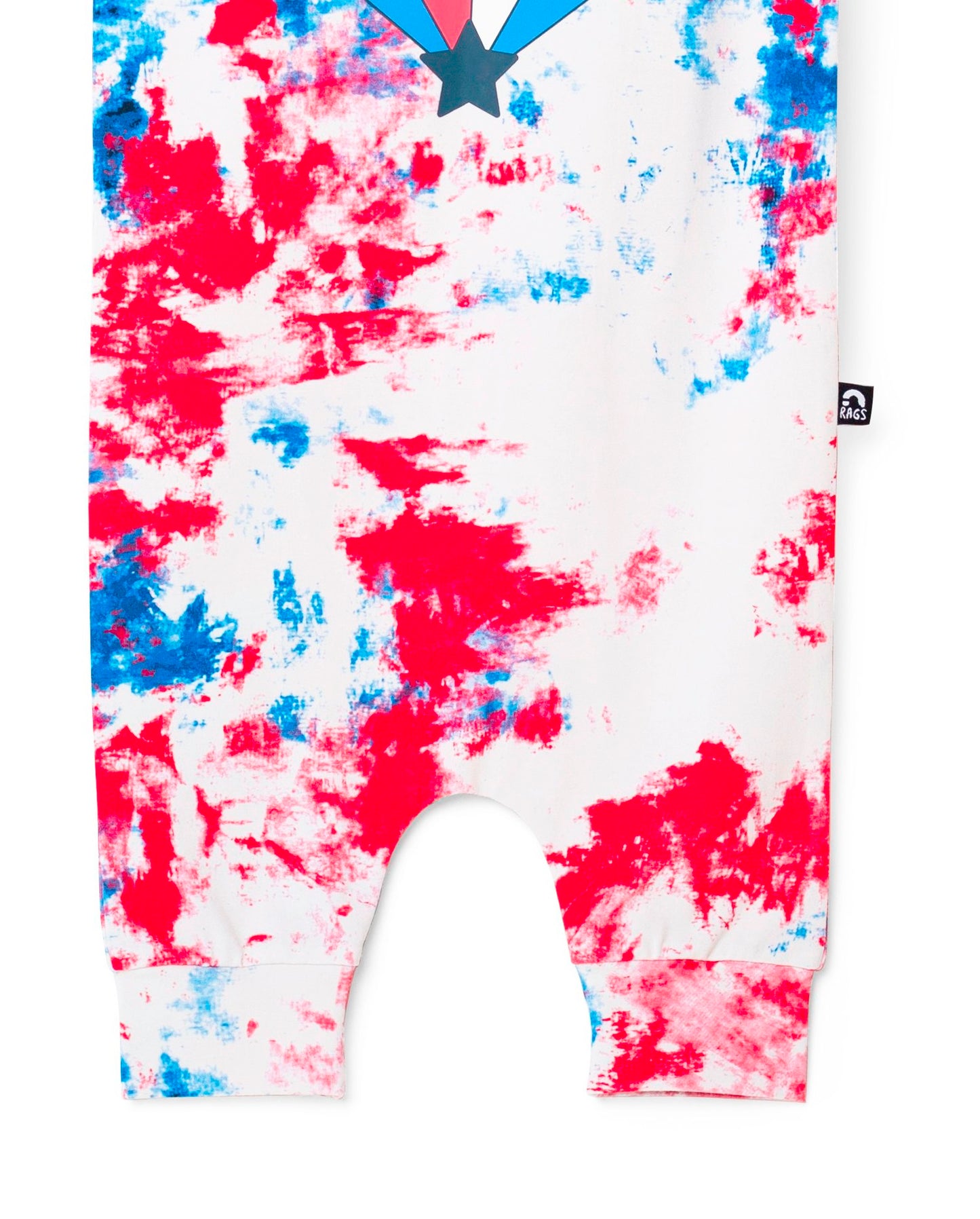 RAGS Apparel Kid's Tank Capri Rag Romper White Size 2T