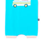 RAGS Apparel Kid's Short Raglan Sleeve Short Rag Romper Blue Size 2T