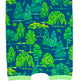 RAGS Apparel Kid's Short Sleeve Henley Pocket Short Rag Romper Blue Size 2T