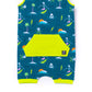 RAGS Apparel Kid's Tank Short Kangaroo Pocket Rag Romper Green Size Regular