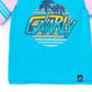RAGS Apparel Kid's Retro Sleeve Tee Blue Size 2T