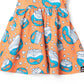 RAGS Apparel Kid's Tank Ruffle Swing Dress Orange Size 2T