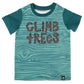 RAGS Apparel Kid's Short Sleeve Rounded Tee Green Size 3 years
