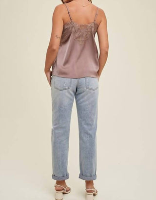 Wishlist - Satin Lace Cami