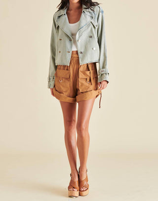 Steve Madden - Sirus Cropped Trench Coat