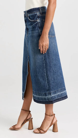 Simkhai - Della Release Hem Midi Skirt