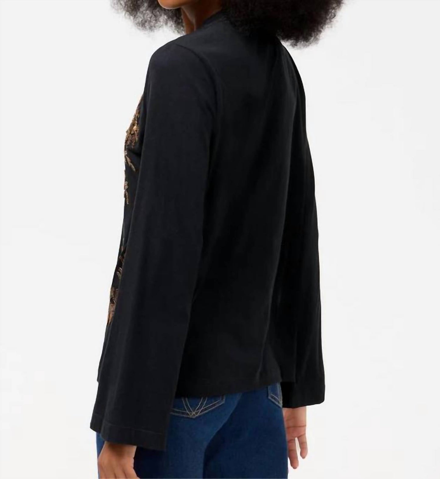 Johnny Was - BEADED KIMONO SLEEVE TEE