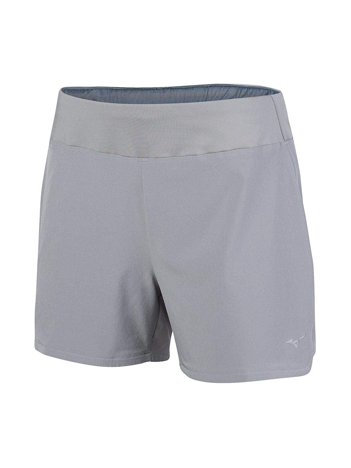 Mizuno Women's Running Phoenix 4" Square Shorts Griffin Gray